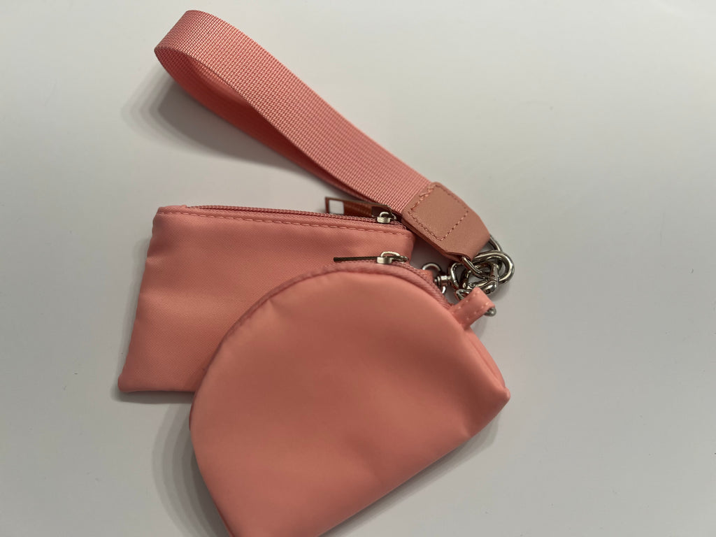 Wristlet dual pouch