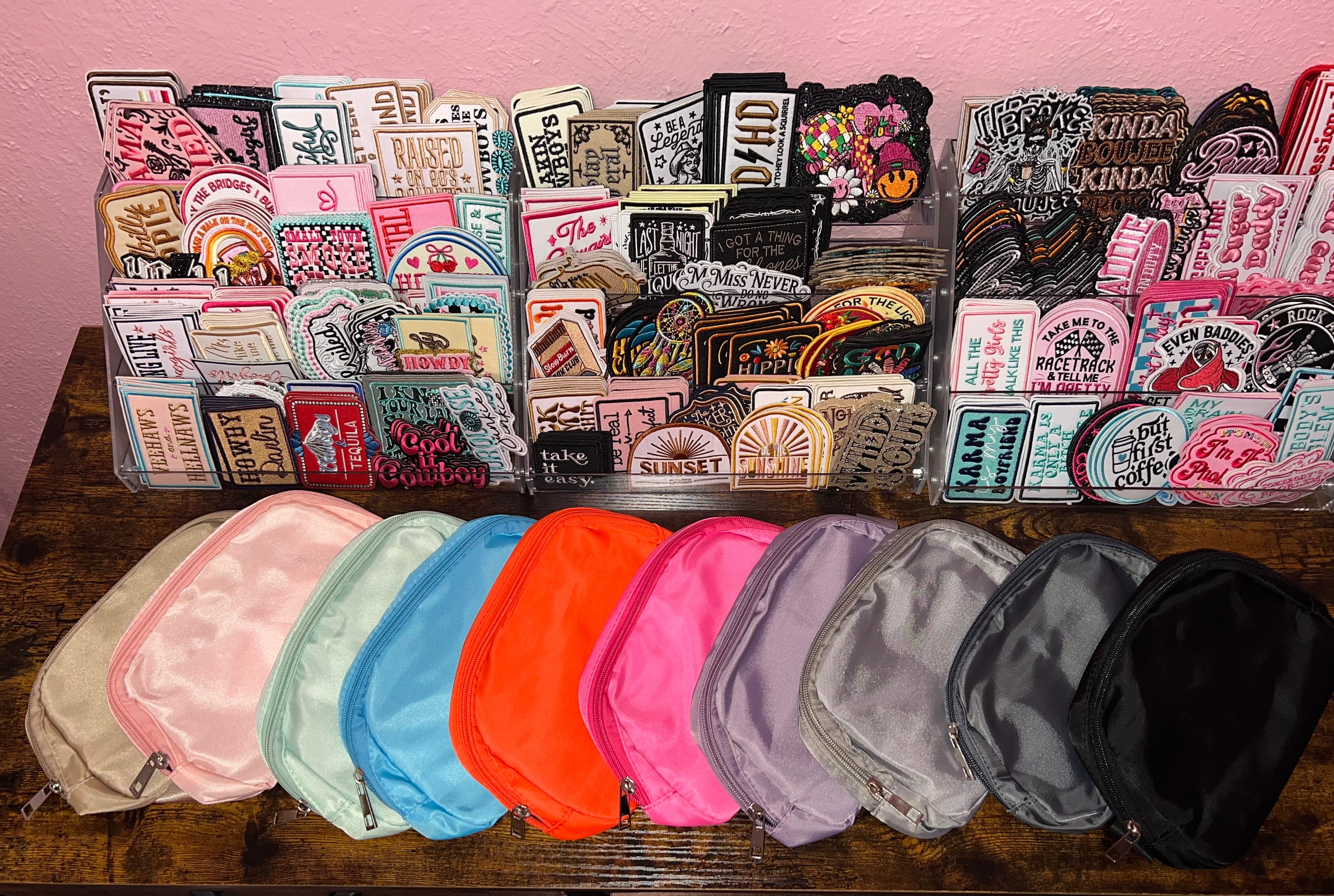 Bag Crossbody 1-3 patches