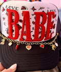 Trucker Hat with Sublimation and Embroidered Patch