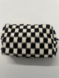 Makeup Bag - Small Checkered