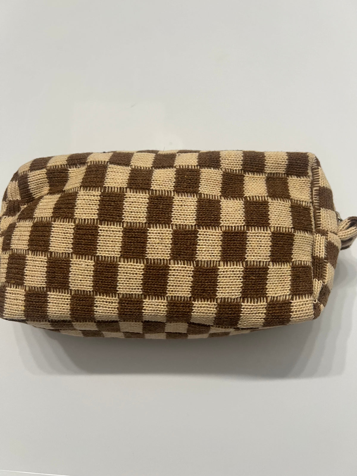 Makeup Bag - Small Checkered