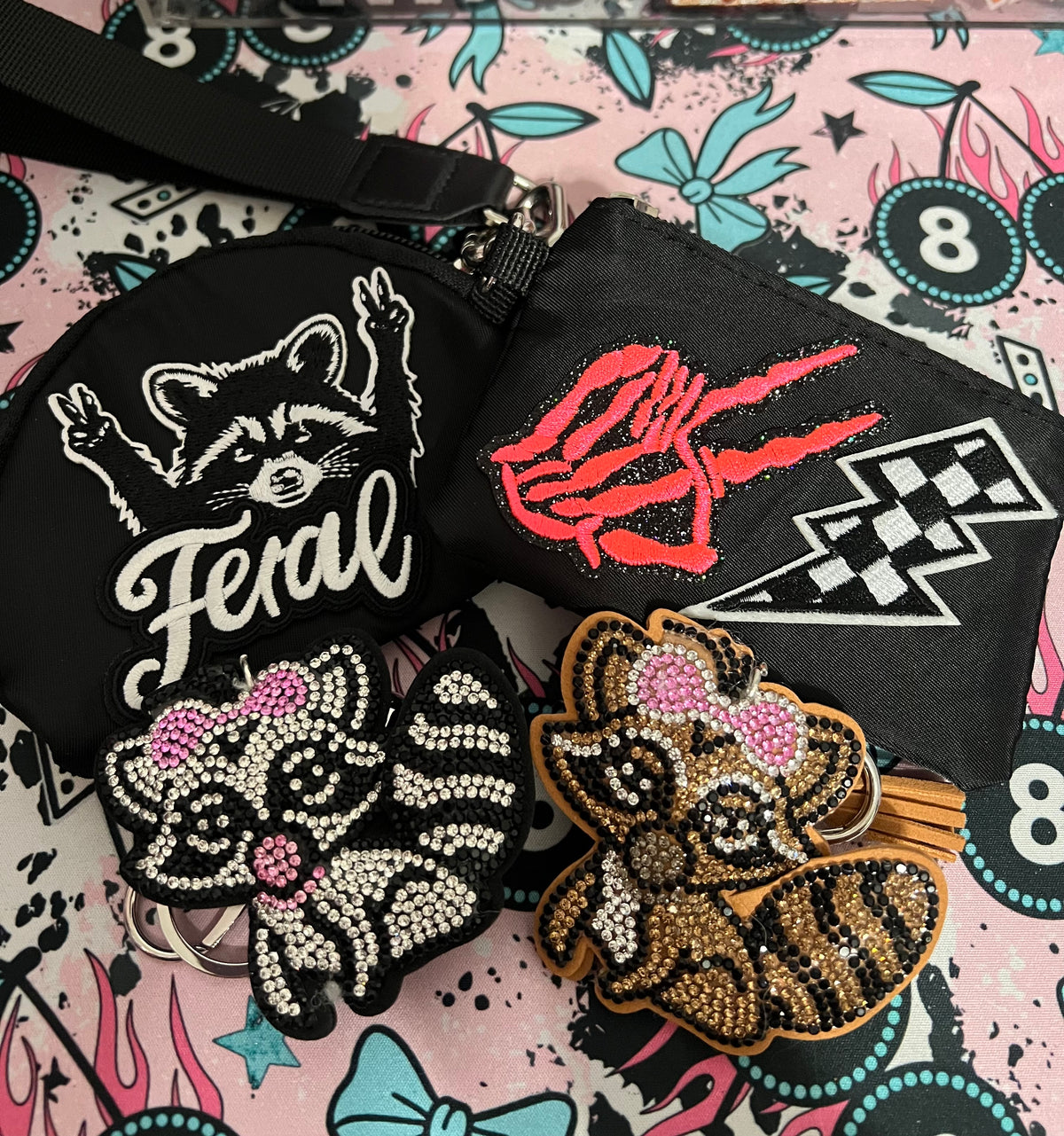 Patch a Small Bag, Wristlet or Makeup Bag