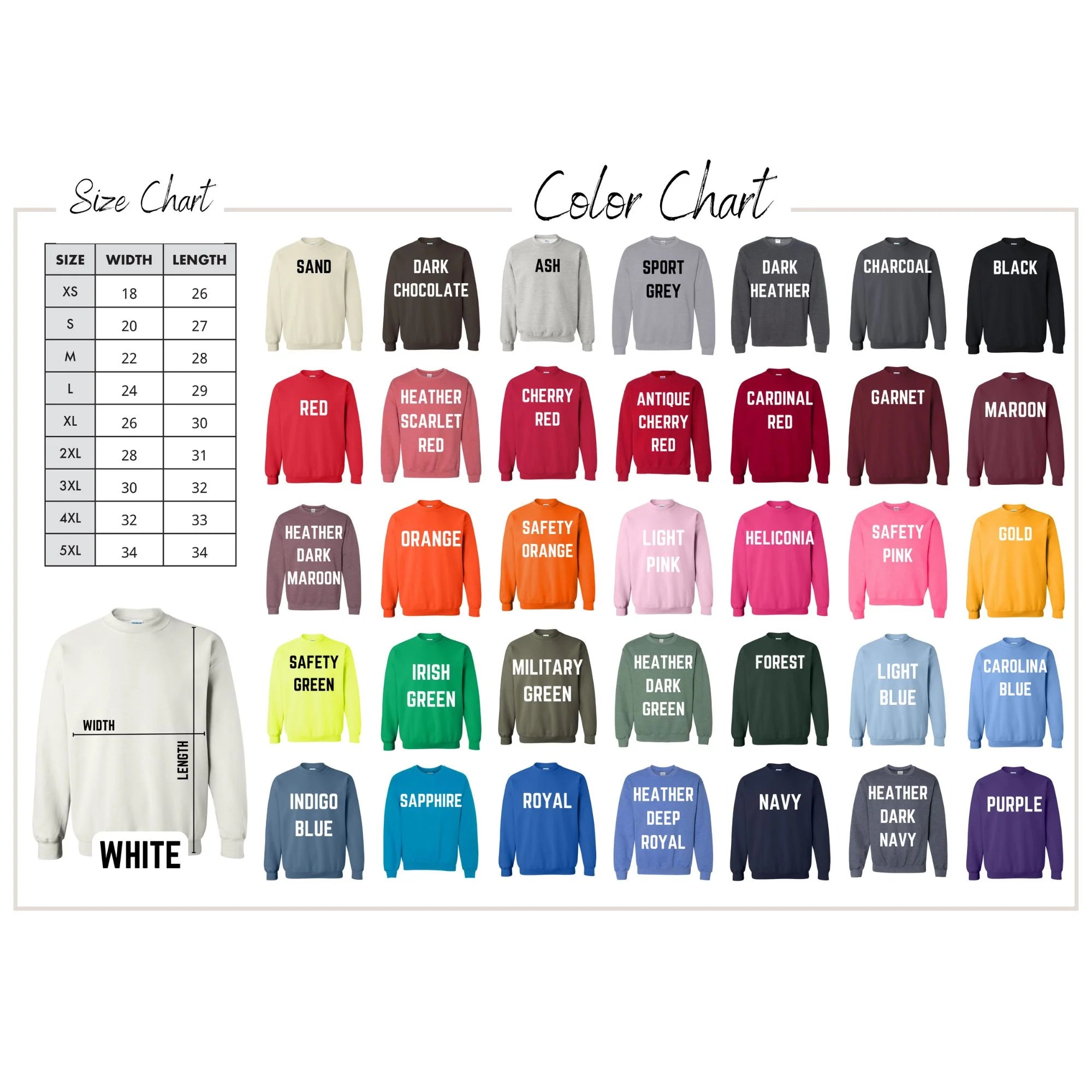 Sweatshirt Crewneck Gildan