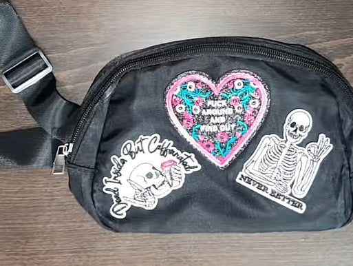 Patch a Small Bag - Wristlet or Makeup Bag