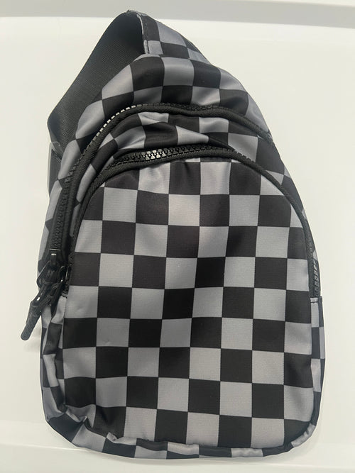 Crossbody Checkered Sling