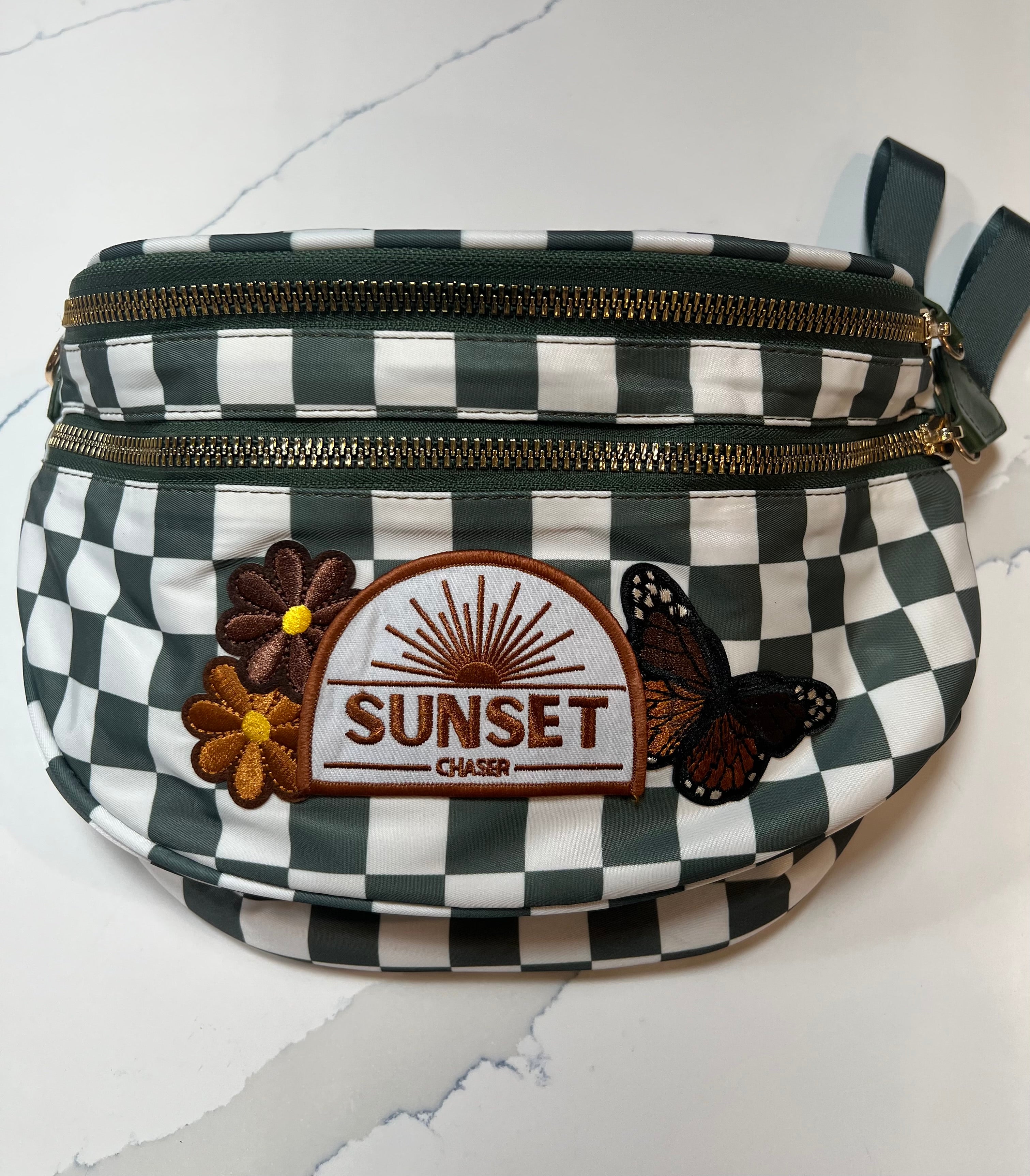 Crossbody bum bag 1-5 patches